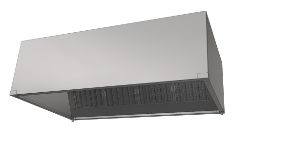 XTRACTA 2200 - Commercial Exhaust Canopy